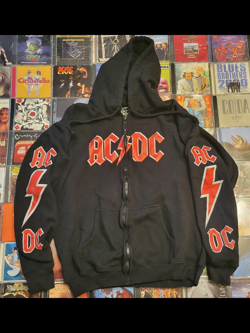 AC/DC The Roxx Hoodie with Arm Graphics